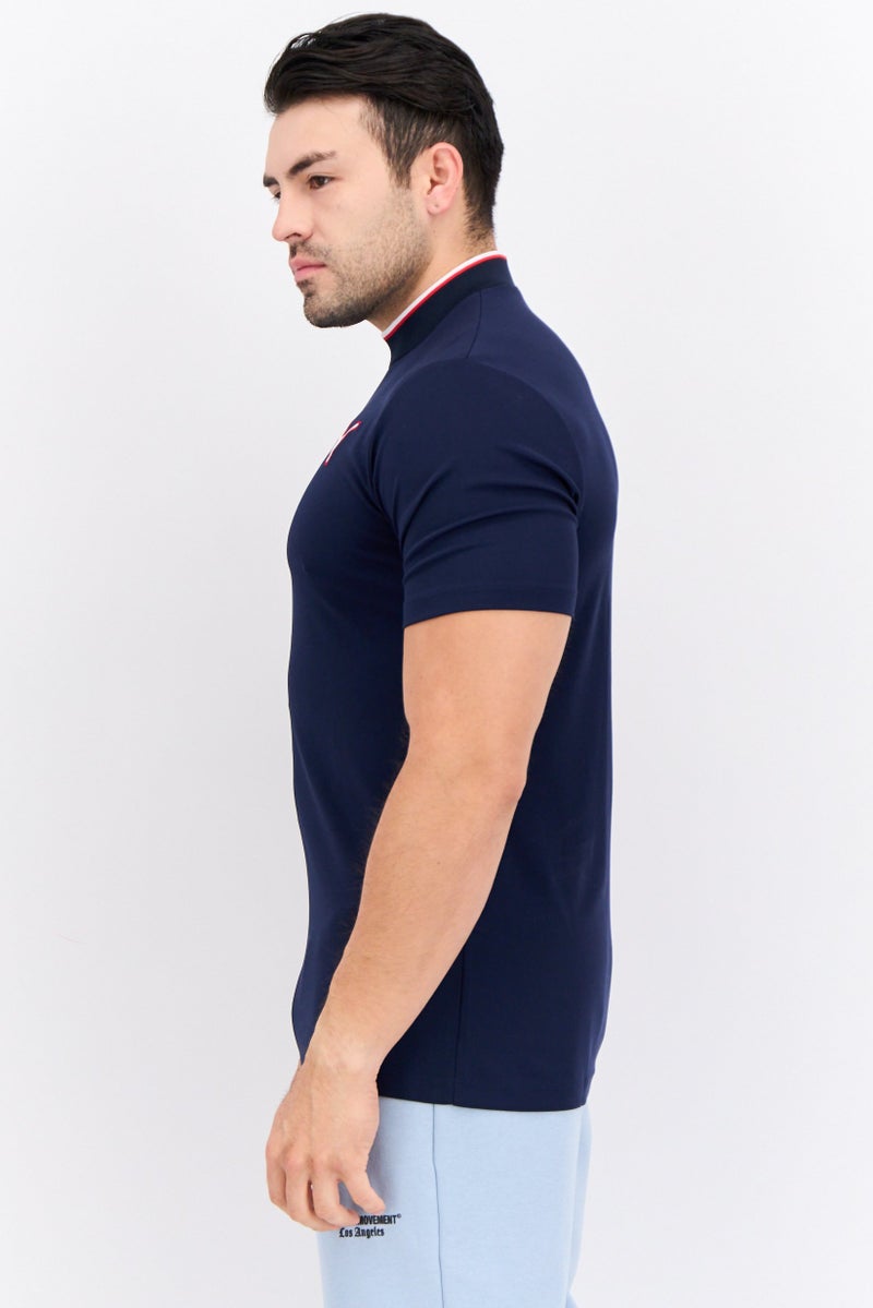 PUMA تي شيرت تدريب قصير الأكمام للرجال، رياضي، Navy - Image 2